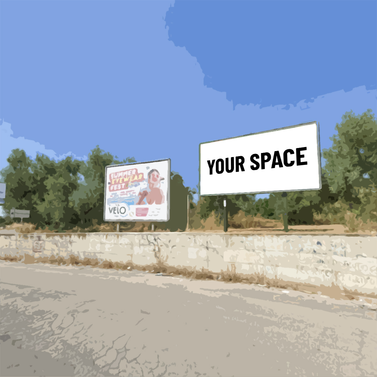 SPAZIO PUBBLICITARIO 600 x 300 Str. Vicinale Palombaro (BISCEGLIE) Dal 19/10/2026 al 01/11/2026 14 giorni